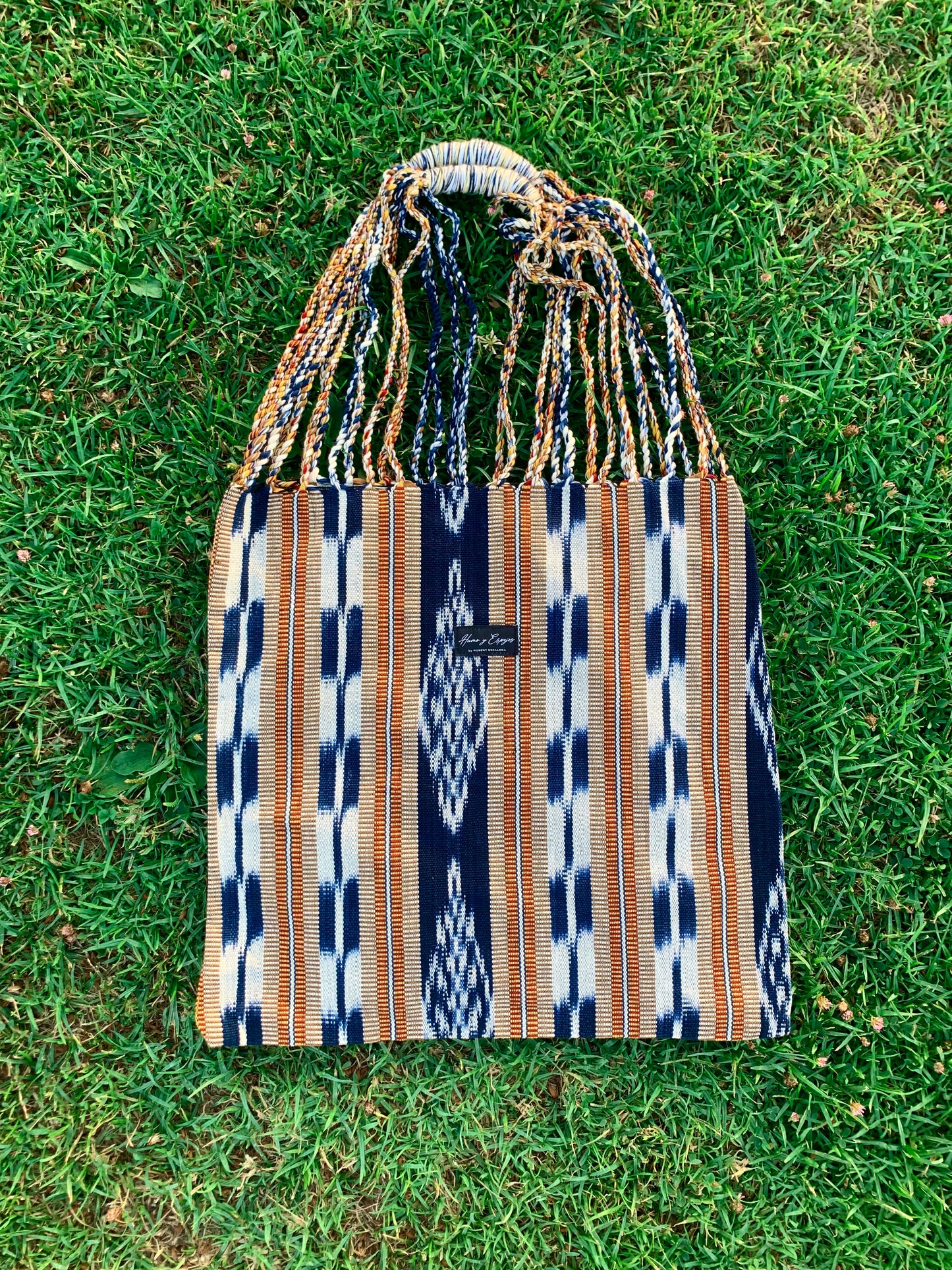 hand woven tote