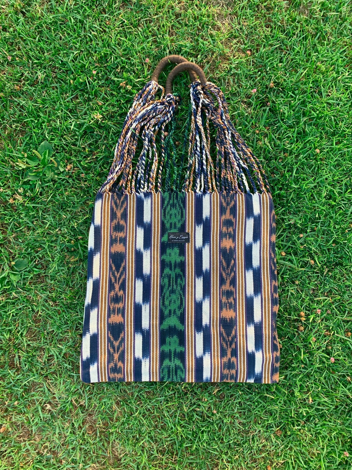 hand woven tote