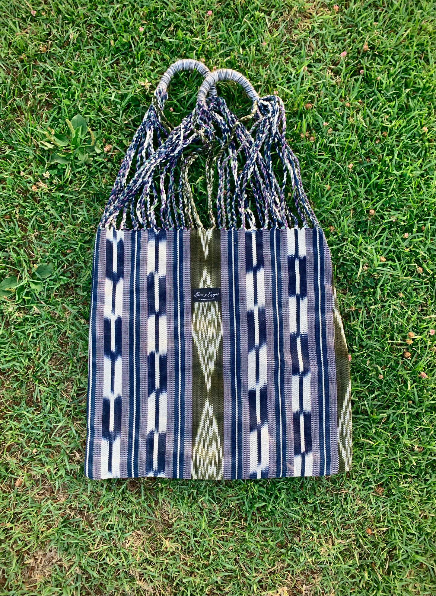 hand woven tote