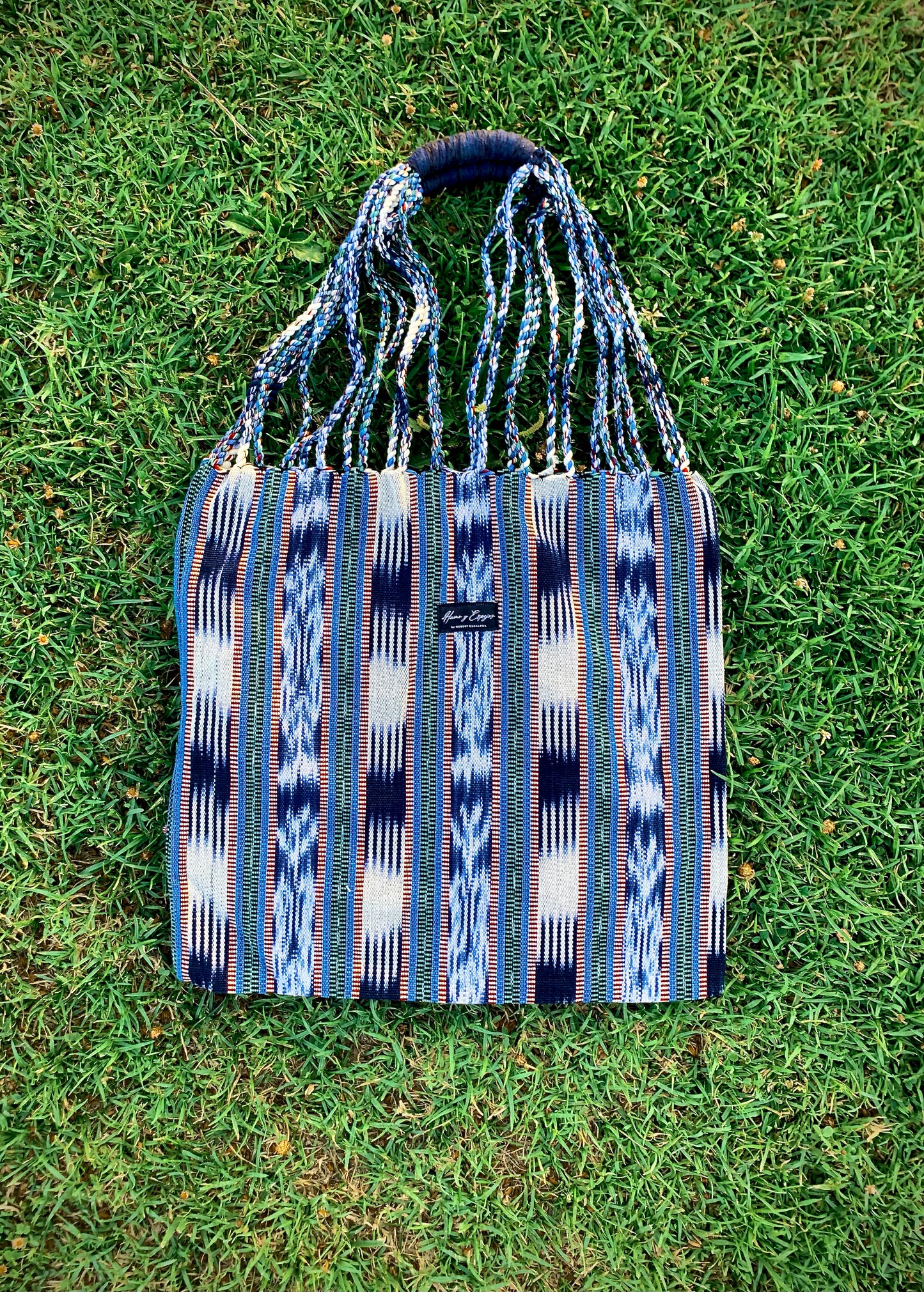 hand woven tote