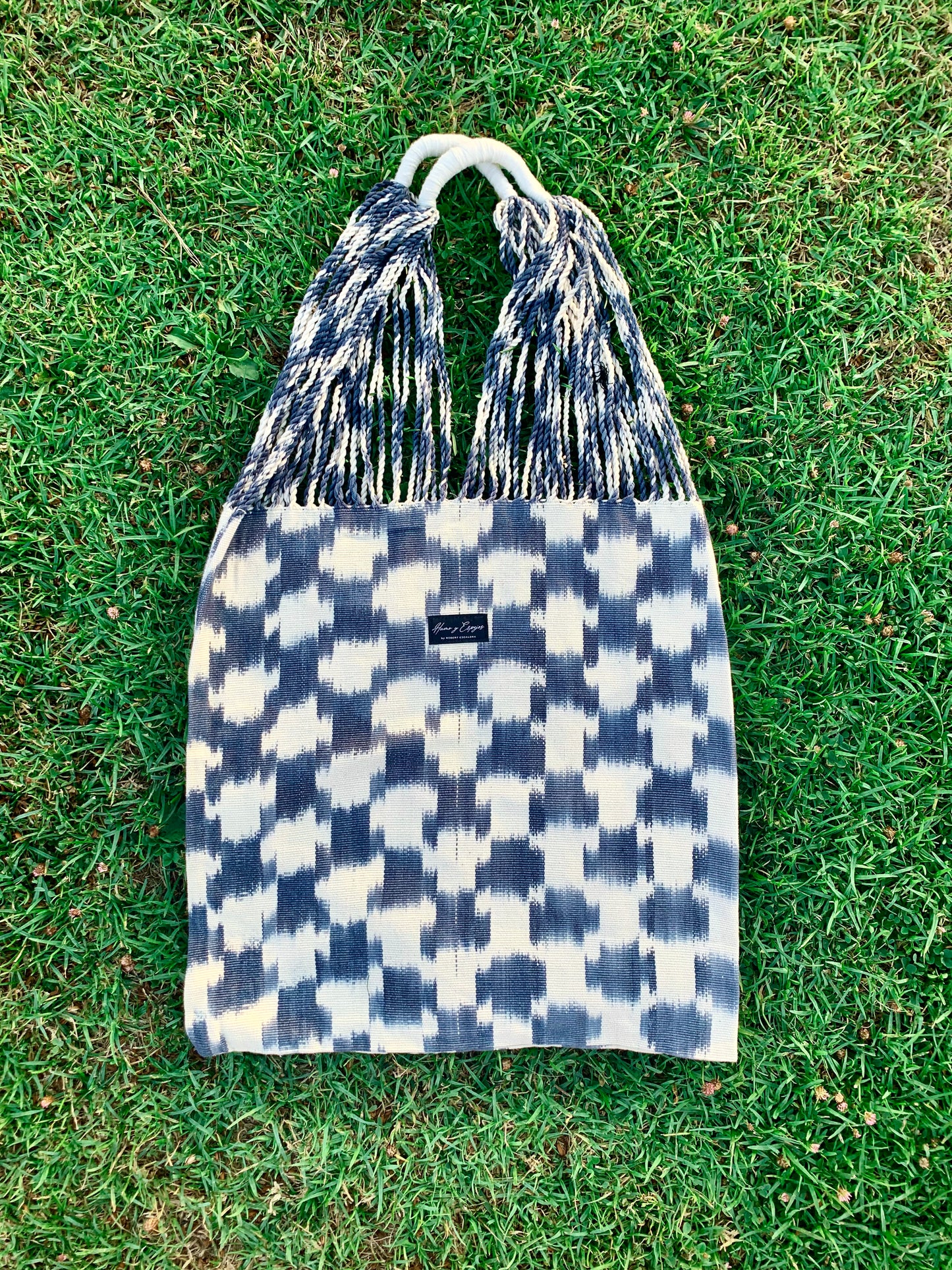 hand woven tote