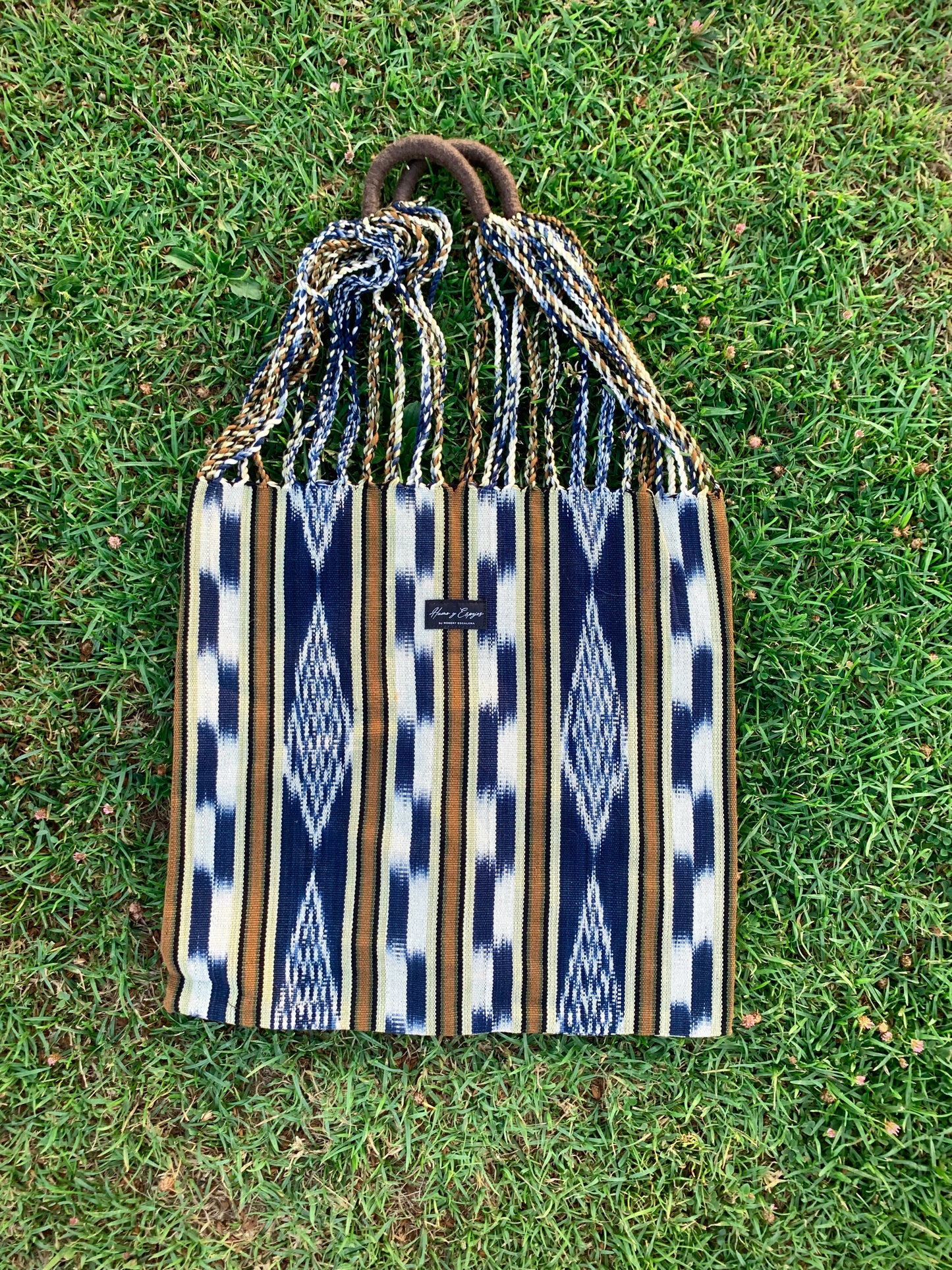 hand woven tote