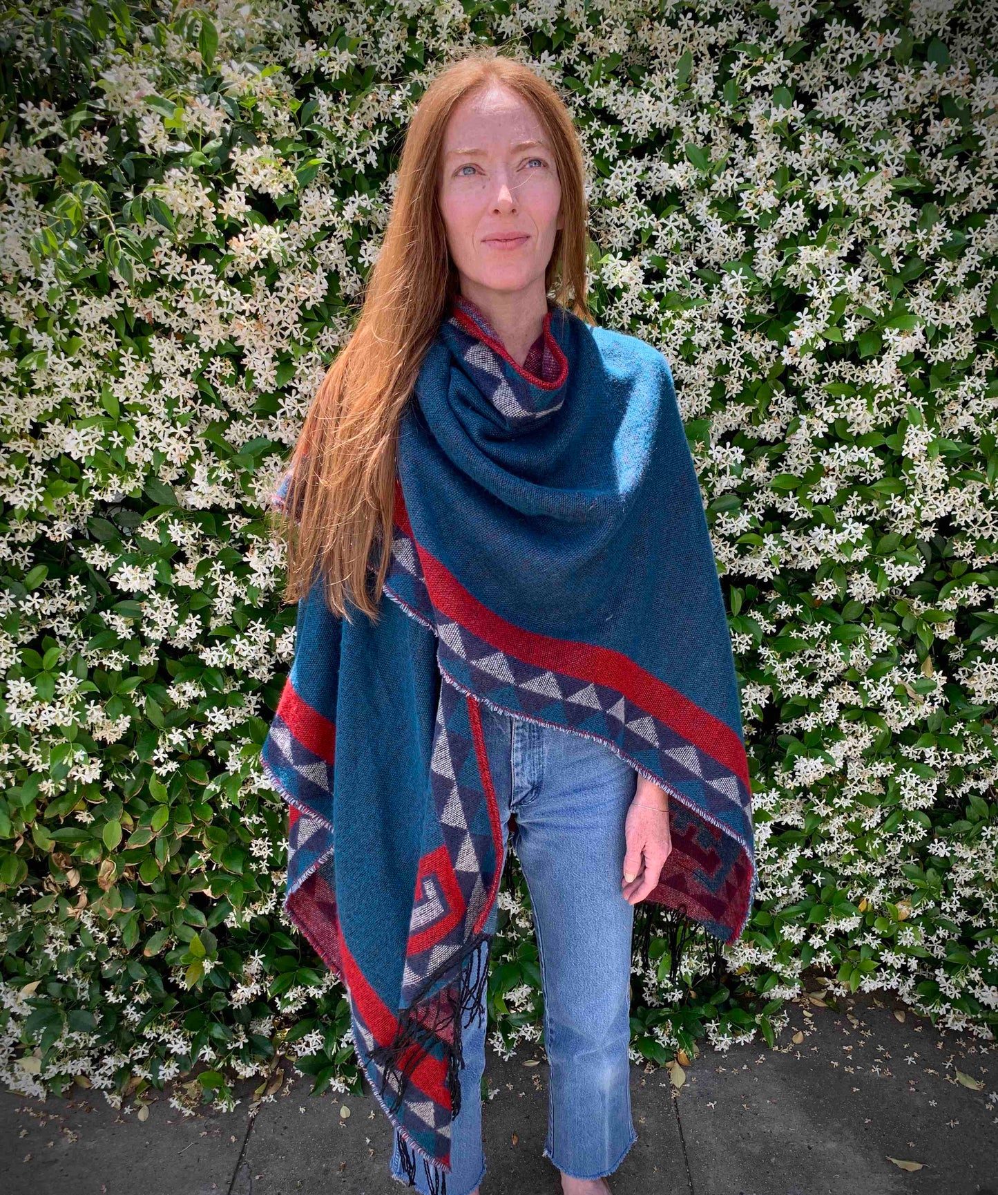 cobalt poncho