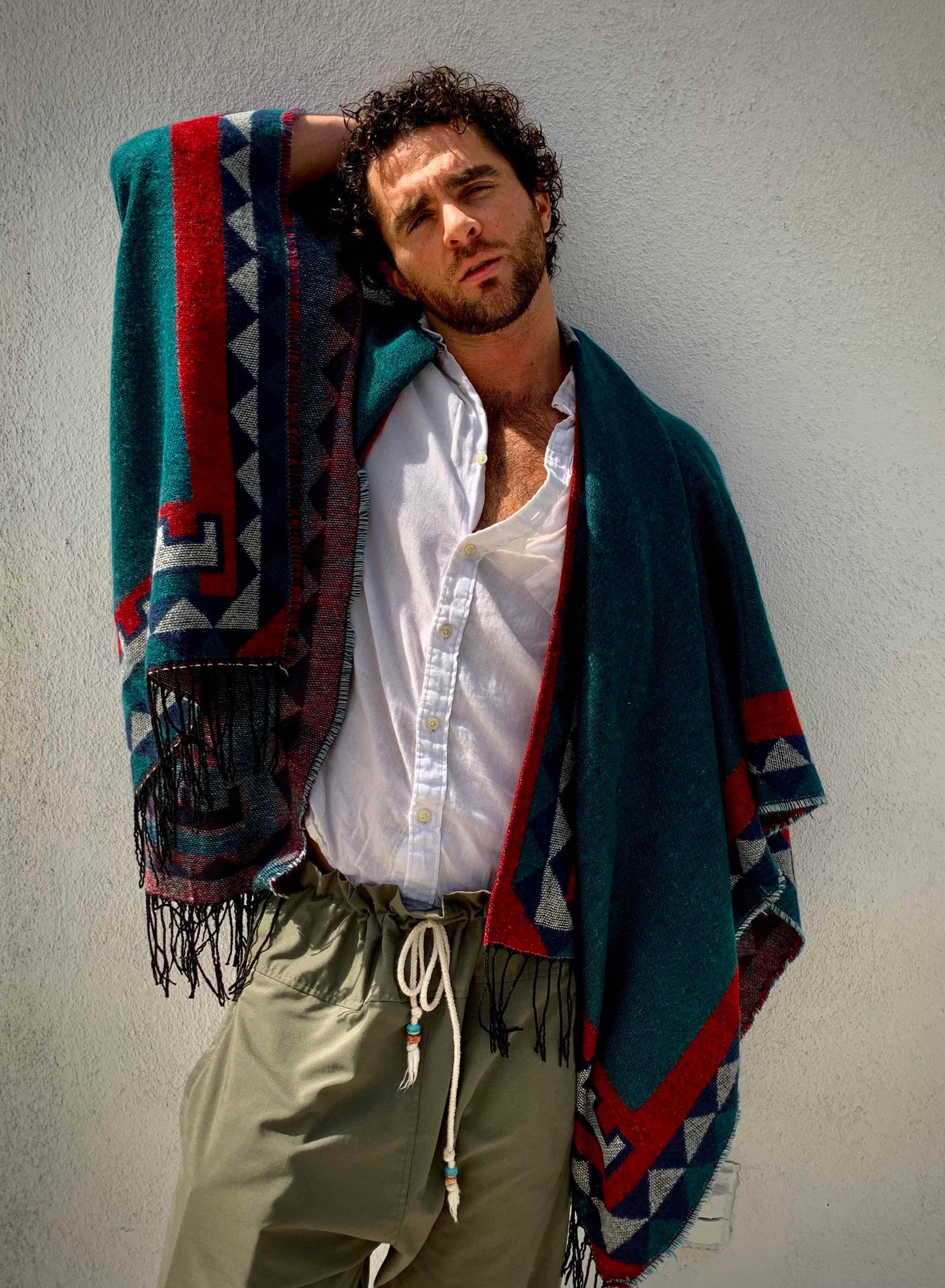 cobalt poncho