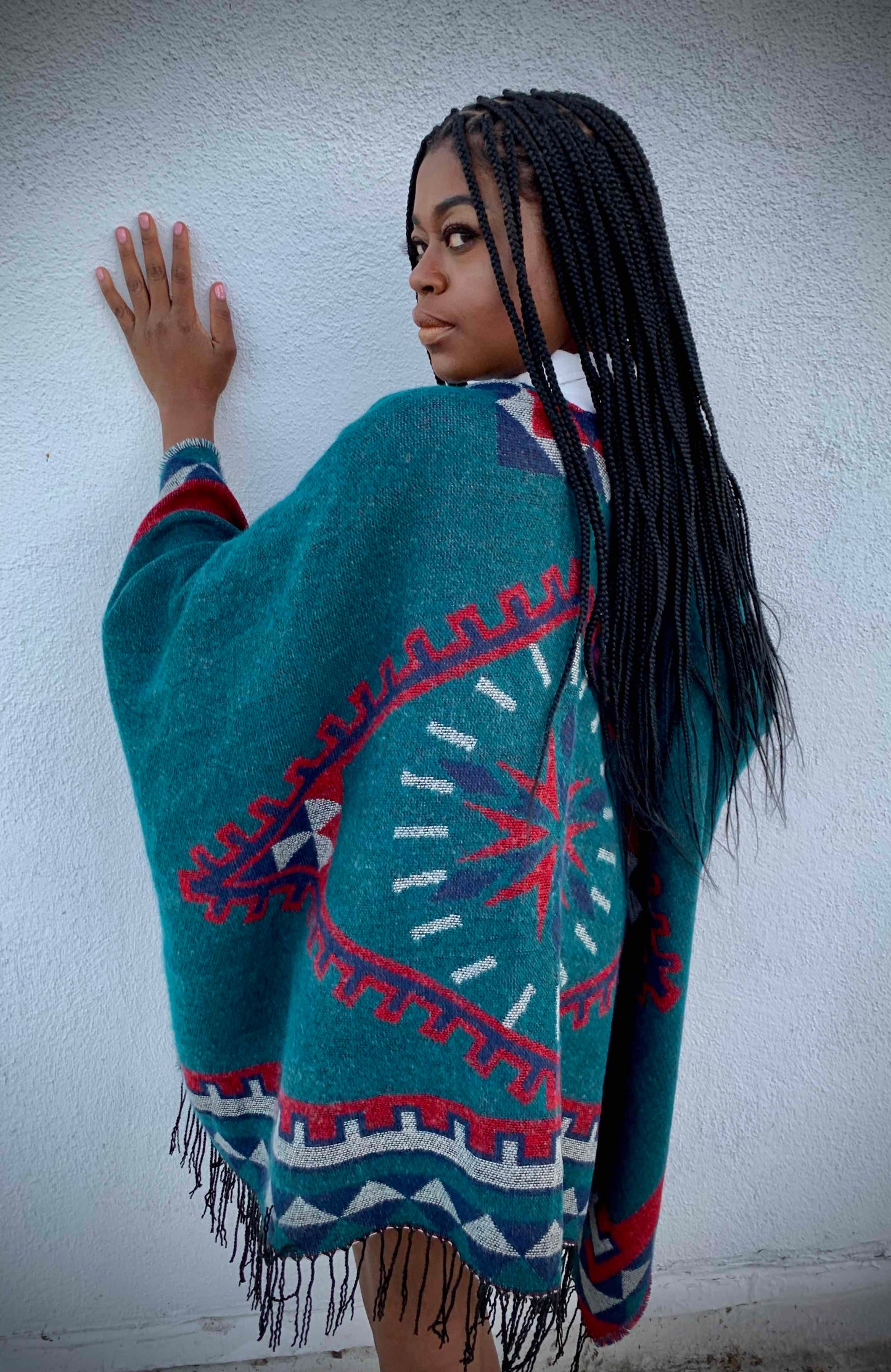 cobalt poncho