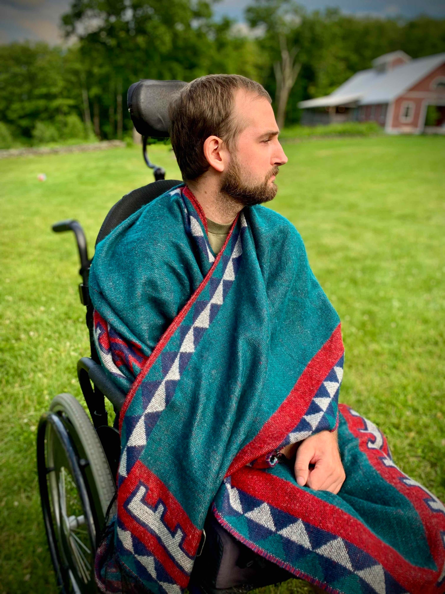 cobalt poncho