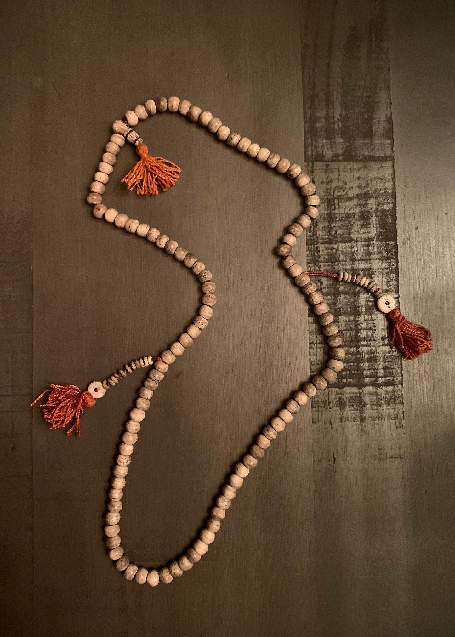 natural mala necklace